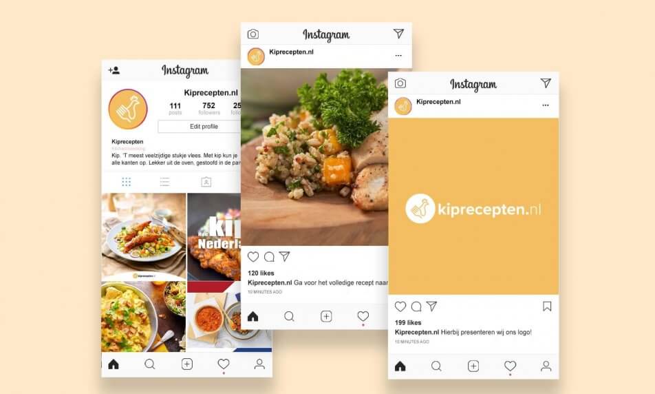 KIP - social media mockup